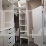 Гардеробный шкаф в стиле модерн цвета Белый / Белый (0 дверей) Фото 2