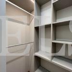 Гардеробный шкаф в стиле модерн цвета Серый / Серый (0 дверей) Фото 4