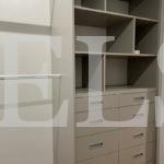 Гардеробный шкаф в стиле модерн цвета Серый / Серый (0 дверей) Фото 6