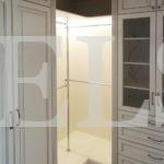 Гардеробный шкаф в классическом стиле цвета Белый базовый / Белый (6 дверей) Фото 7