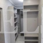 Гардеробный шкаф в стиле модерн цвета Серый / Серебро (2 двери) Фото 1