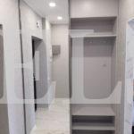 Гардеробный шкаф в стиле модерн цвета Серый / Серебро (2 двери) Фото 3