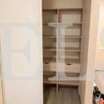 Гардеробный шкаф в стиле минимализм цвета Ясень наварра / Белый (2 двери) Фото 3