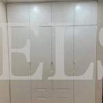 Встраиваемый шкаф цвета Белый Премиум гладкий / Белый глянец (4 двери) Фото 1