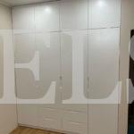 Встраиваемый шкаф цвета Белый Премиум гладкий / Белый глянец (4 двери) Фото 2