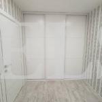 Шкаф до потолка цвета Белый Премиум гладкий / Белый (3 двери) Фото 1