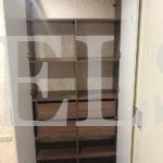 Встраиваемый угловой шкаф цвета Дуб хантон темный / Абрикос металик глянец (4 двери) Фото 3