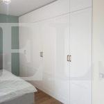 Шкаф до потолка в классическом стиле цвета Белый Премиум гладкий / Белый софт (6 дверей) Фото 1