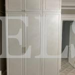 Корпусный шкаф в классическом стиле цвета Белый Премиум гладкий / Белый глянец (5 дверей) Фото 2