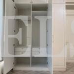 Корпусный шкаф в классическом стиле цвета Белый Премиум гладкий / Белый глянец (5 дверей) Фото 3