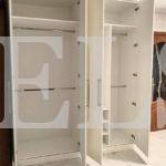Корпусный шкаф в классическом стиле цвета Белый Премиум гладкий / Белый глянец (4 двери) Фото 3
