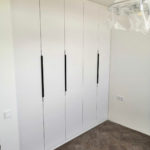 Встраиваемый шкаф цвета Белый Премиум гладкий / Белый софт (5 дверей) Фото 1