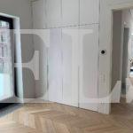 Распашной шкаф в стиле минимализм цвета Белый Премиум гладкий / Белый глянец (4 двери) Фото 1