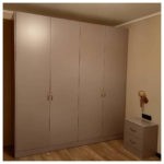 Корпусный шкаф цвета Капучино / Пудра софт (4 двери) Фото 1