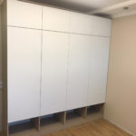Корпусный шкаф цвета Пудра софт / Панакота софт (4 двери) Фото 1
