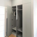 Встраиваемый шкаф цвета Арктика серый / Грей софт (3 двери) Фото 2