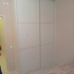 Встраиваемый шкаф цвета Бежевый песок / Белый (2 двери) Фото 2