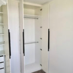 Встраиваемый шкаф цвета Белый Премиум гладкий / Белый софт (5 дверей) Фото 3