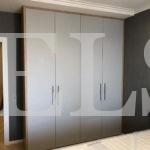 Распашной шкаф в стиле минимализм цвета Робиния Брэнсон натуральная корчневая / Лиловый софт (4 двери) Фото 1