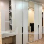 Распашной шкаф цвета Арктика серый / Грей софт, Зеркало (6 дверей) Фото 2