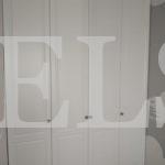 Распашной шкаф в классическом стиле цвета Белый базовый / Белый премиум (4 двери) Фото 1