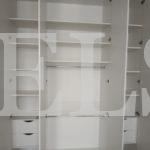 Распашной шкаф в классическом стиле цвета Белый базовый / Белый премиум (4 двери) Фото 3
