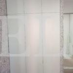 Корпусный шкаф цвета Белый Премиум гладкий / Жемчуг глянец (3 двери) Фото 1