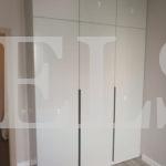 Корпусный шкаф цвета Белый базовый / Жемчуг глянец (3 двери) Фото 1