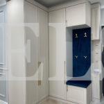 Встраиваемый угловой шкаф цвета Белый Премиум гладкий / Белый софт (4 двери) Фото 1