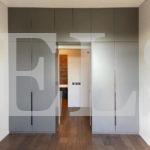 Шкаф вокруг двери цвета Серый монументальный / Графит софт (6 дверей) Фото 2