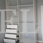 Корпусный шкаф цвета Белый Премиум гладкий / Белый софт, Зеркало (2 двери) Фото 2