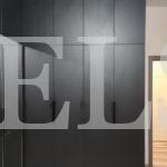 Встраиваемый угловой шкаф цвета Серый монументальный / Графит софт, Зеркало (6 дверей) Фото 3