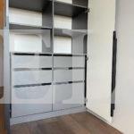 Шкаф вокруг двери цвета Серый монументальный / Графит софт (6 дверей) Фото 3