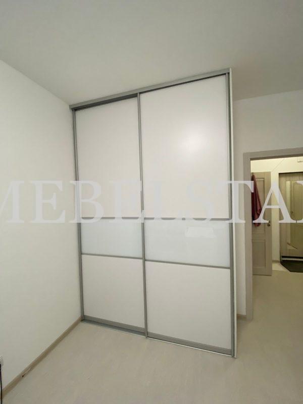Встраиваемый шкаф цвета Белый базовый / Белый, Белый глянец (2 двери)