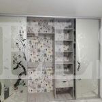 Встраиваемый шкаф в классическом стиле цвета Пикар / Серебро (4 двери) Фото 3