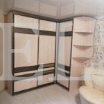 Встраиваемый угловой шкаф в классическом стиле цвета Дуб белфорд / Дуб белфорт, Коричневый (3 двери) Фото 1