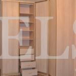 Встраиваемый угловой шкаф в классическом стиле цвета Бук бавария / Бук бавария (4 двери) Фото 1