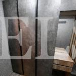 Шкаф в прихожую цвета Камень метал антрацит / Дуб канзас коричневый, Камень метал антрацит (5 дверей) Фото 3