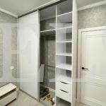 Шкаф в спальню цвета Белый / Белый софт (2 двери) Фото 2