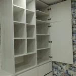 Шкаф в детскую цвета Дуб белфорд / Белый софт (4 двери) Фото 2